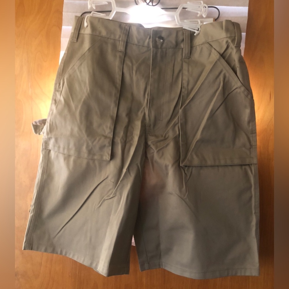 Men's Khaki Cargo Shorts